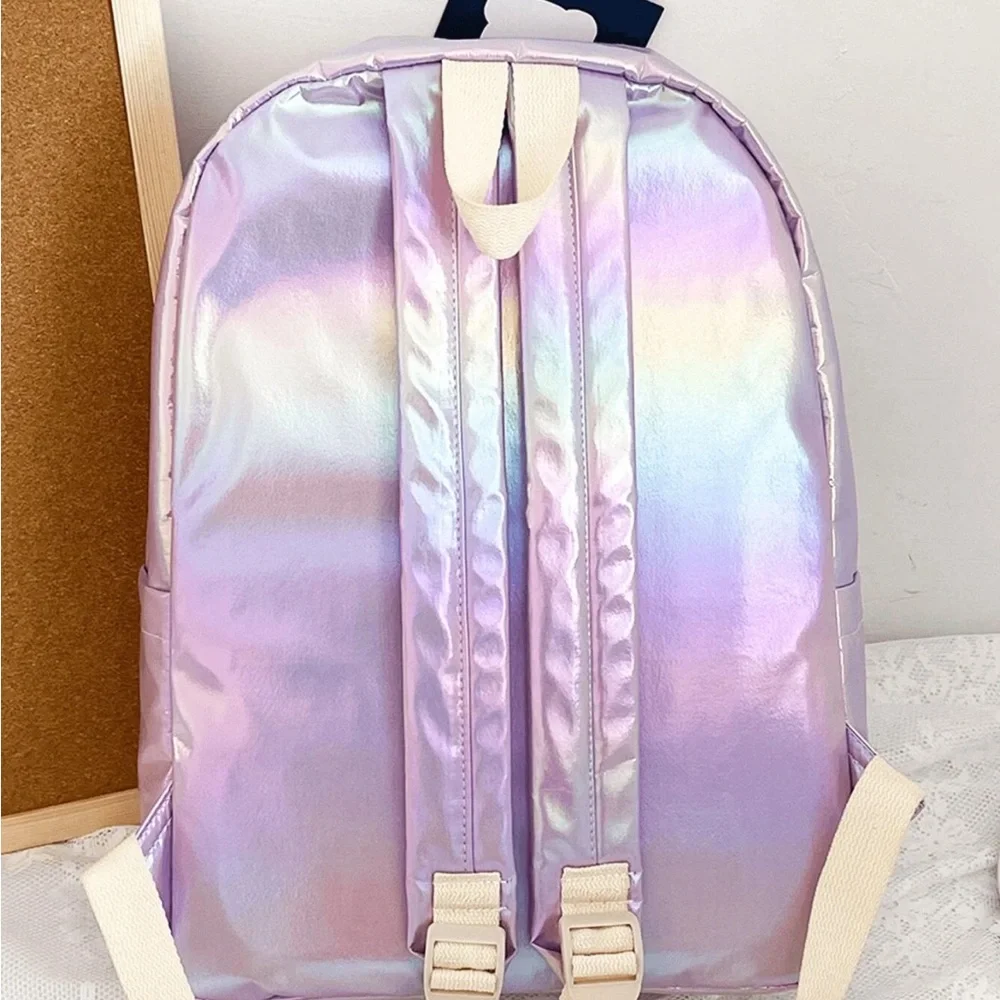 Large Girl Portrait Capacity,Waterproof,Lightweight Letter Functional Backpack